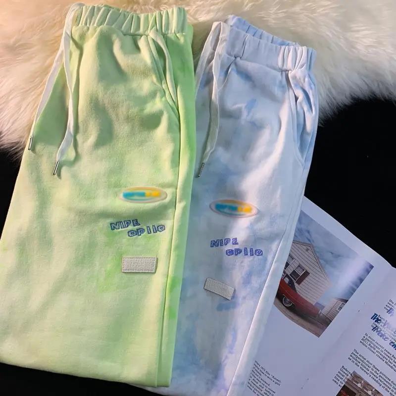 Sweatpants Women's Summer Thin Loose Loose Straight Casual Harlan Beam Feet Nine-point Guard Pants Tide