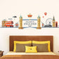 Bedroom TV background decoration European romantic London landscape wall sticker