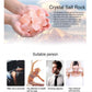 Himalayan Crystal Salt Table Lamp Mini Led Wooden Night Light Usb Desk Lamp Creative Bedside Lamp