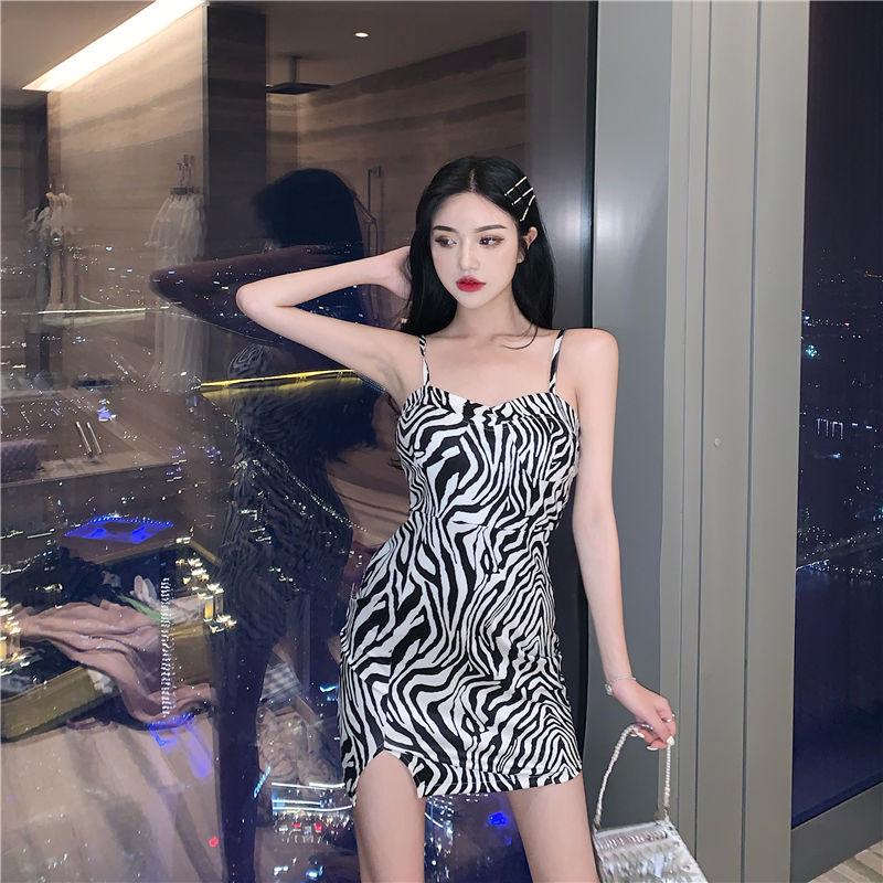 Women Sexy Boho Striped Dress Summer Mini Dress Sleeveless Beach Strap Sundress Vestidos for Female