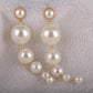 Temperament Ladies Elegant Large Series of Long Strings of Pearl Earrings Long Earrings