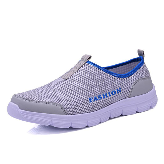 Men and Women Summer Shoes Air Mesh Casual Shoes Lightweight Breathable Water Slip-on Men Sneakers