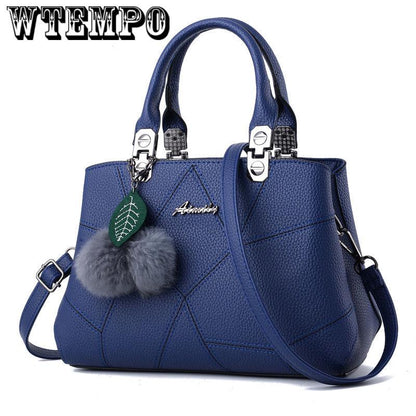 Leather sense handbag fashion handbag trend shoulder bag Messenger bag European and American style