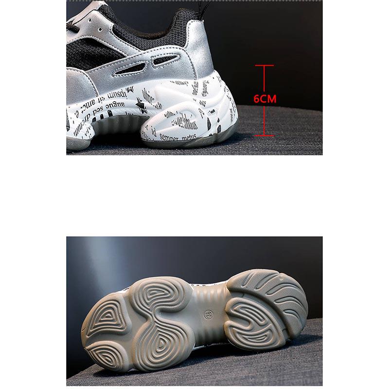 Ladies Sneakers Platform Casual Shoes Fashion Women Flat Shoes Breathable