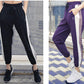 Striped Sweatpants Pleated Quick-drying Stretch Sports Pants Breathable Large Size Yoga Fitness Running Women's Sports Trousers