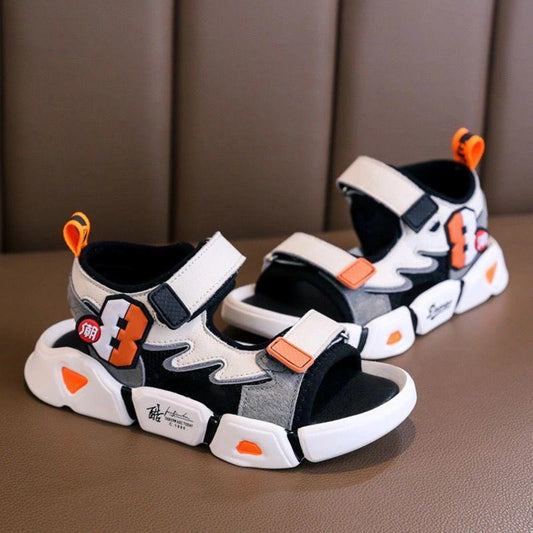 Boys Girls Sandals Summer Big Boys Soft-soled Non-slip Breathable Comfortable Shoes Lightweight