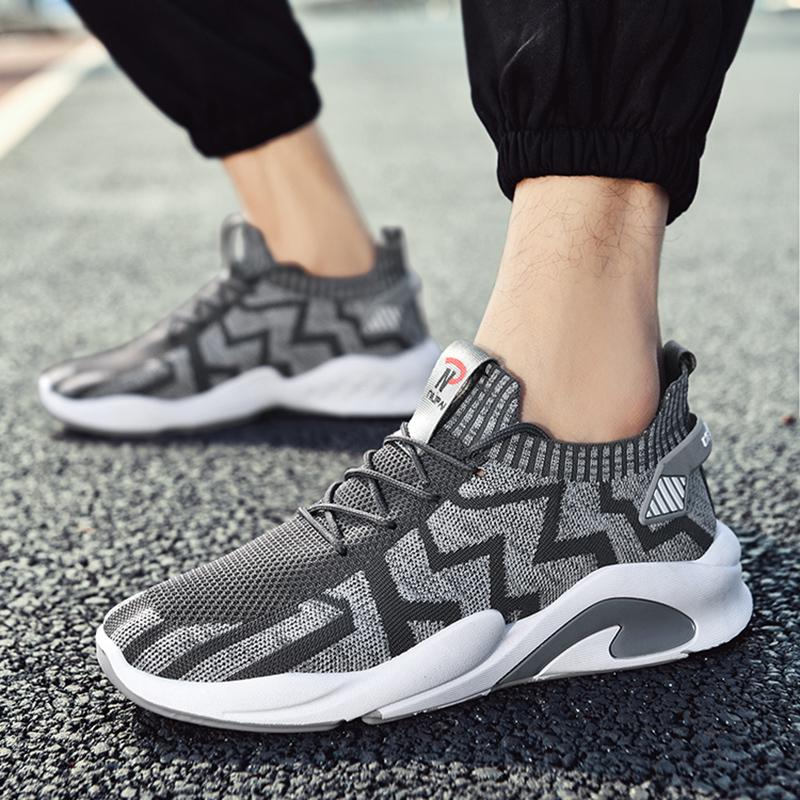 Spring and Summer Men's Shoes, Casual All-match Fashion Shoes, Breathable Student Shoes, Men's Mesh Low-top Sneakers
