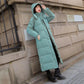 Down Padded Jacket Women's Long Section New Padded Jacket Ins Winter Loose Student Cotton Clothes Jacket