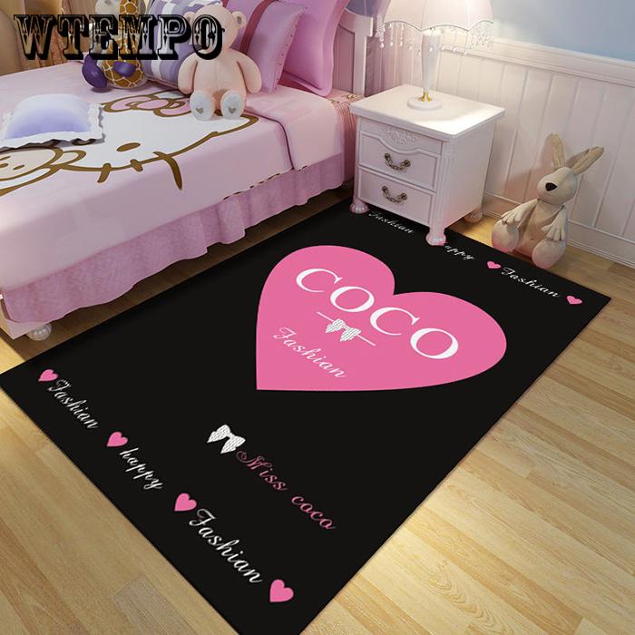 Nordic Style Geometric Simple Carpet Carpets for Living Room Carpet Kids Room Non-slip