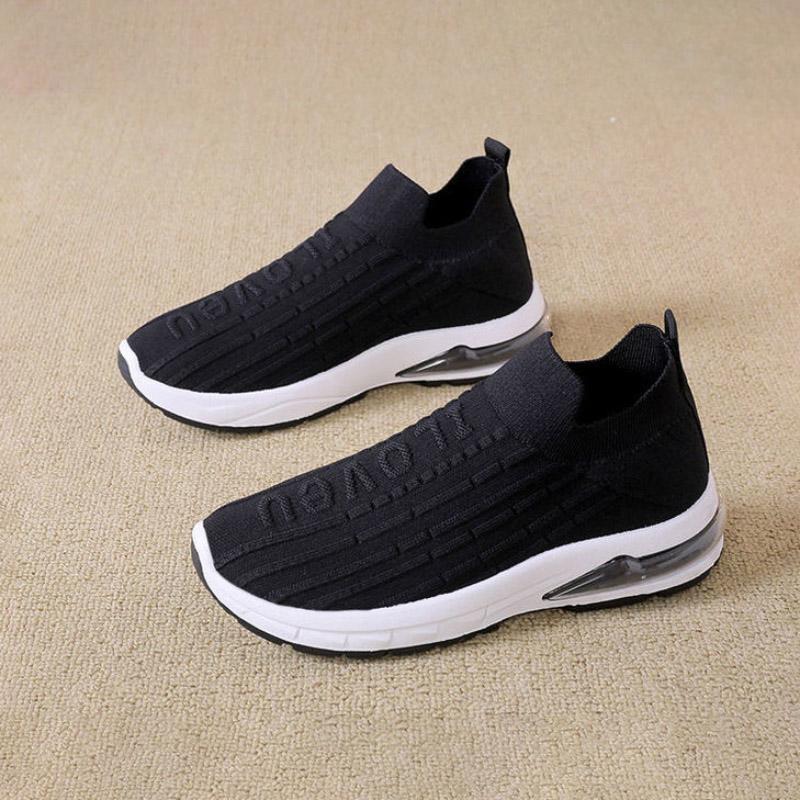 Spring Summer Women Sneakers Breathable Mesh Light Flat Loafers Casual Shoes Women Outdoor Walking Shoes Plus Size