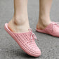Women's Summer  Slippers Indoor Flat Bottom Breathable Non-slip Outer Wear Slippers