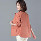 Windbreaker Women's Short Jacket Spring Loose Stand Collar Loose Jacket Women's Spring and Autumn