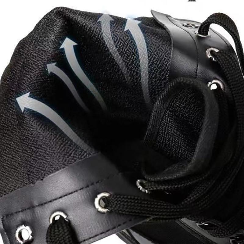 Workwear Men's Boots High-top Duty Ultralight Mesh Boots Men's and Women's Security Check Tactical Boots Combat Training Security Boots