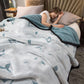 Flannel Lamb Velvet Thick Woolen Blanket Lunch Break Blanket Winter Double-sided Plus Fleece Blanket Warm and Breathable Sheets