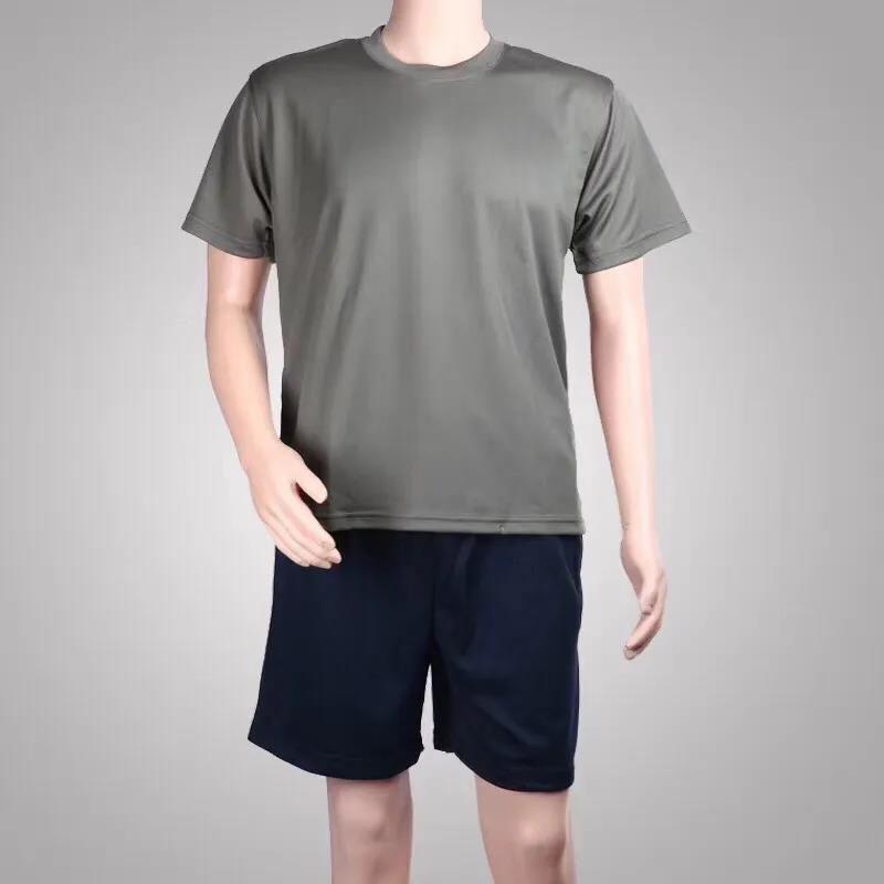 Sports Shirts Military T-shirts Outdoor Off-road Tees Half Sleeves Casual Breathable Pullovers Men Clothing Summer