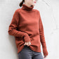 Autumn/Winter Women's Sweater Korean Style Turtleneck Pullover Loose Large Size Long Sleeve Knitted Bottoming Shirt