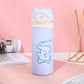 Insulation Cup Girl Heart Student Korean Version of Cute Ins Niche Water Cup Simple High-value Creative Children's Portable Cup