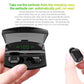 TWS Wireless Bluetooth Earphone 5.0 8D Stereo Digital Display Charging Cabin Invisible Sport Headset