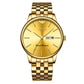 Luxury Brand Automatic Machinery Watches Men Leather Waterproof Business Watch Men Leisure Clock Man
