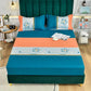 Wrinkle Bed Cover Pillowcase Three-piece Venting Cover Breathable Double Bed Bed Suit Skin Dust Cover