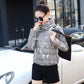 Cotton Winter Women's Short Section Women's Padded Jacket Korean Slim and Thin Cotton Winter Stand-up Collar Jacket