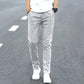 Spring Summer Casual Pants Men's Loose Youth Sports Pants All-match Trousers Solid Color Stripes Pencil Pants