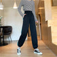 Student Sports Pants Autumn Korean Version of The High-waisted Thin Waist Casual Pants Women's Loose Straight-leg Pants