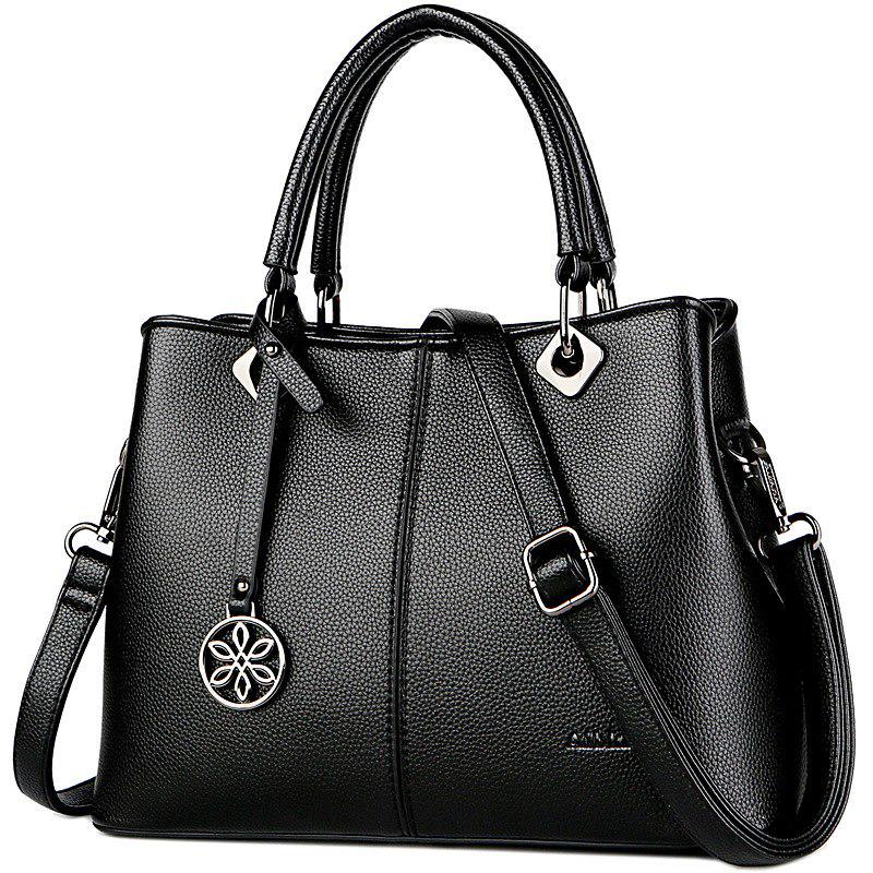 Luxury Women Cow Leather Handbag Pendant Ladies Fashion Tote Genuine Leather Shoulder Messenger Cros
