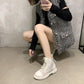 Martin Boots Women's Summer Thin Section Summer Breathable British Style Sandals Hollow Sandals Mesh Boots Mesh Boots