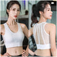 Breathable Mesh Sports Underwear Women's Shockproof Vest Gather Fitness Bra Running Yoga Stereotype Beauty Back Bra
