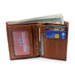 Genuine Leather For Man 3d Scorpion Pattern Retro Personality Male Short Wallet Card Holder Famous B