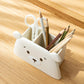Pen Holder Cute Desktop Decoration Makeup Brush Holder Pen Holder Decoration Pencil Storage Box Student Desktop School Storage Box