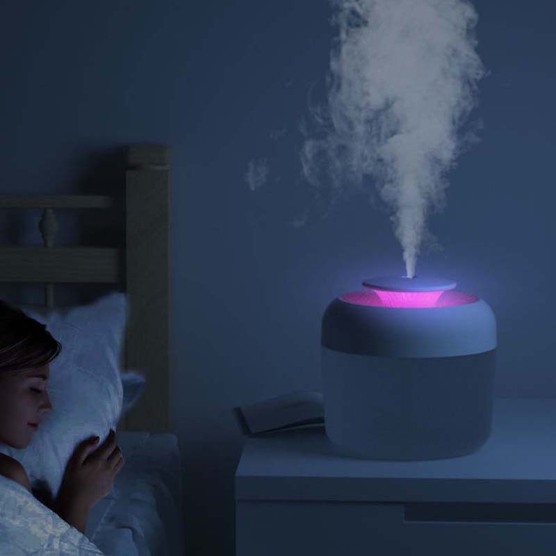 USB Power Supply and Humidifier Home Bedroom Indoor Small Sprayer No Noise Sound Air Humidifier