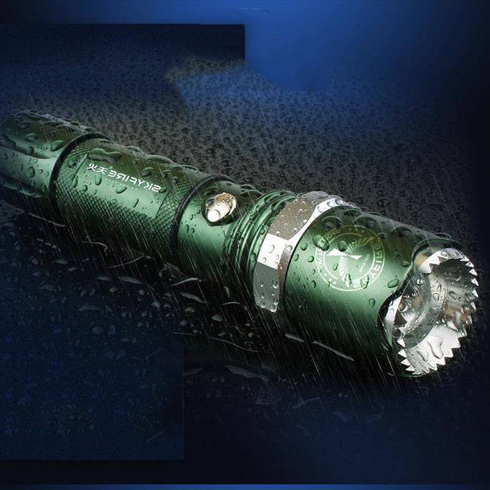 Powerful Led Flashlight Zoom Torch 18650/26650 Rechargable Battery Brighter Than Outdoor Light