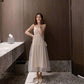 Spring Summer Woman Tank Dress Casual Satin Sexy Camisole Elastic Female Home Dresses Camis Dress