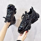 Women Sneakers Casuals Height Increasing Female Chunky Shoes thick-soled sports shoes casual running shoes