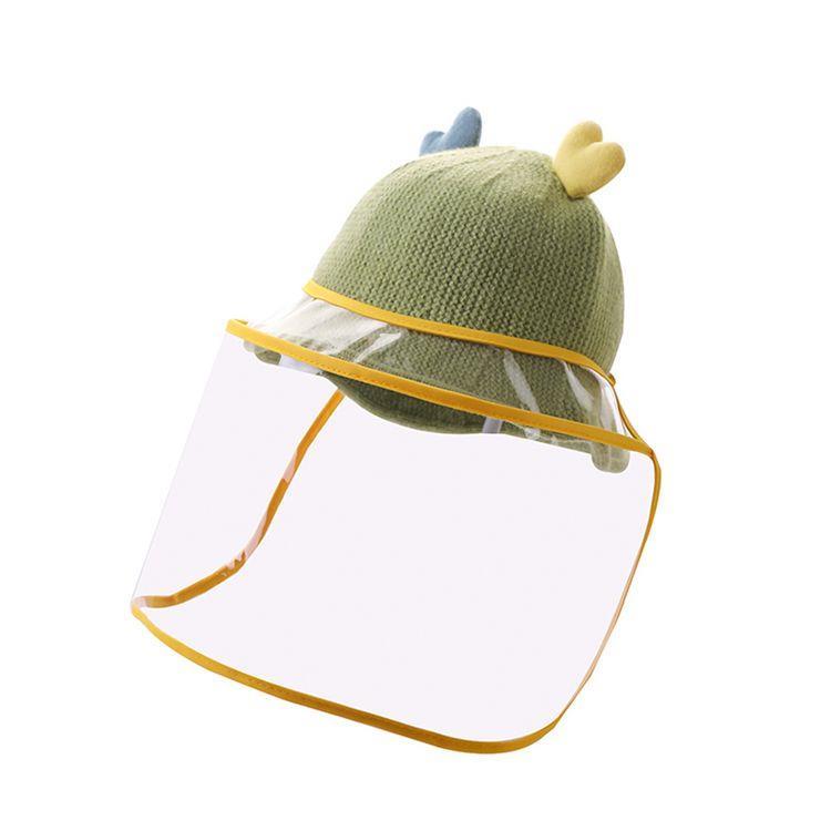 Baby Out Protective Cover Baby Anti Droplet Cap Winter Children's Mask Wool Protective Cap Wind Proof Detachable
