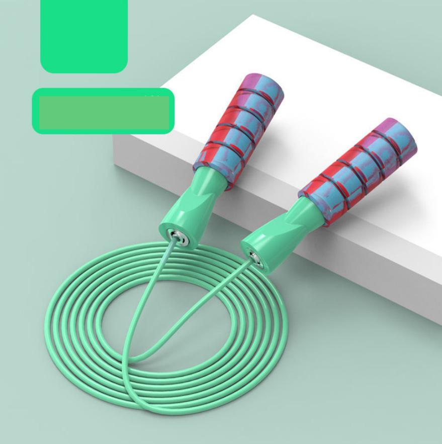 Skipping Rope Fitness Weight Loss Exercise Fat Burning Slimming Adult Children Primary and Secondary School Students Sports Competition Training Rope