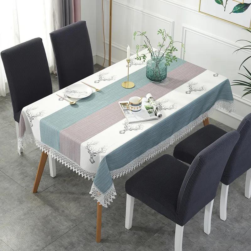 Household Table Cloth Nordic Style Table Cloth Rectangular Table Top Decoration Washable Table Cloth