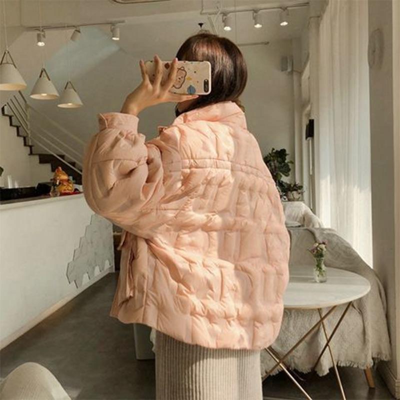 Winter Light and Thin Down Jacket Women's Short Korean Style Loose Fashion Small Little Fragrant Wind Jacket