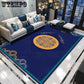 3D Household Yoga Rug Mat Retro Chinese Style Carpets Living Room Bedroom Study Bedside Carpet Decor