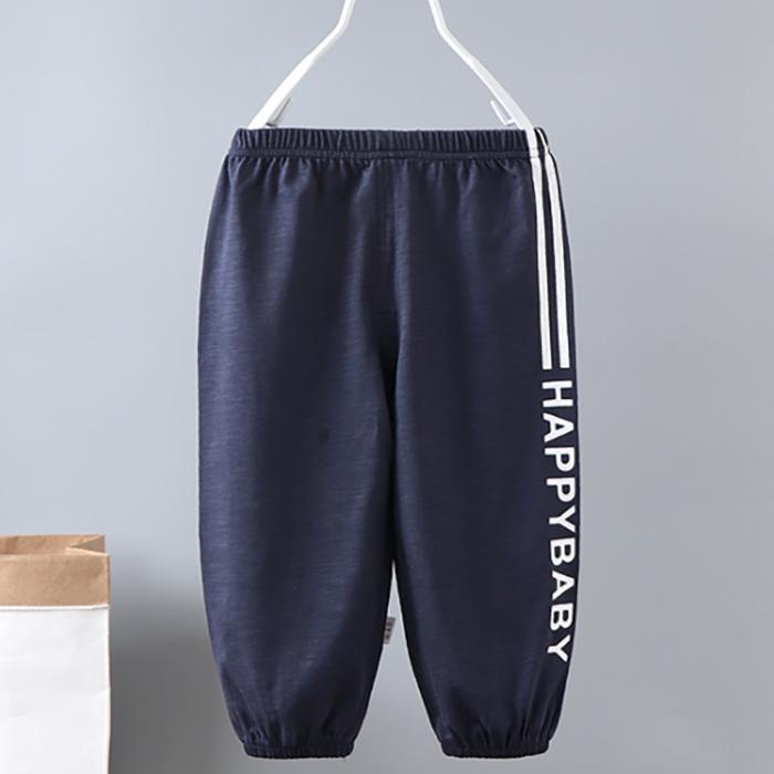 Summer Anti Mosquito Pants Children's Boys' and Girls' Pants Thin Baby Sports Pants Lantern Pants