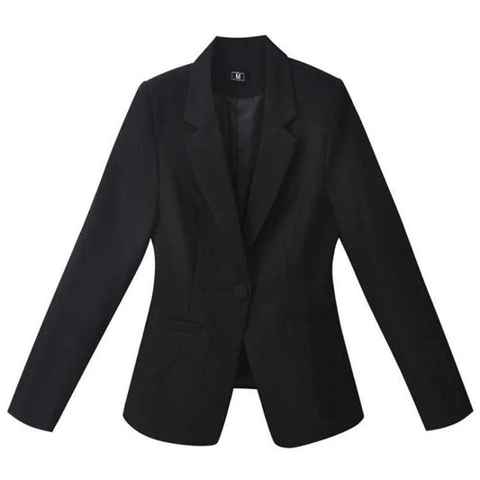 Short Suit Jacket Women's Temperament Casual Suit Jacket Slim Slimming Women's Thin Coat Can Wear Professional Attire for Work Elegant Blazer