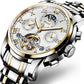 Top Luxury Brand Mens Leisure Automatic Machinery Watch Fashion Business Waterproof Sports Clock