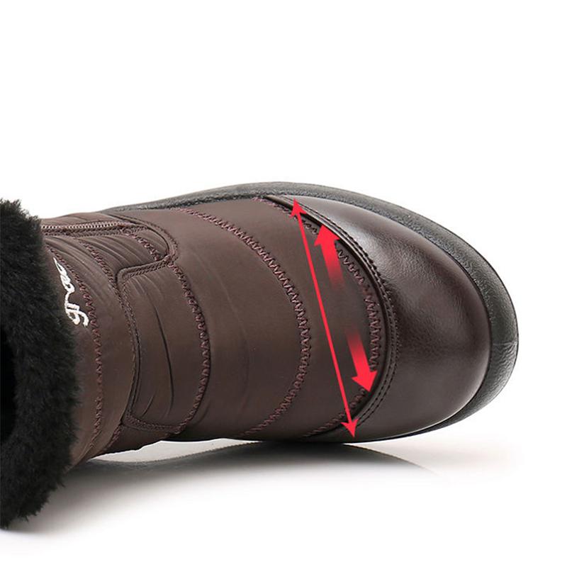 Women's Cotton Shoes Winter Snow Boots Plush Thick Warm Short Boots Soft-soled Cloth Shoes