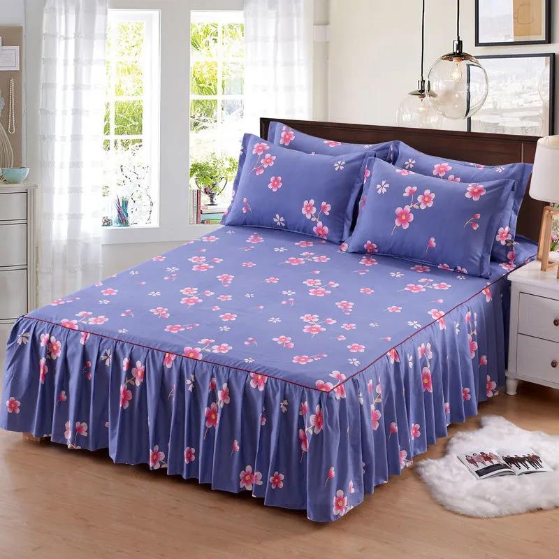 Modern Minimalist Pure Cotton Simmons Dustproof Protective Cover Pure Cotton Thickened Twill Brushed Non-slip Mattress Cover