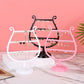 Creative Wine Cup Shape Earrings Bracelet Storage Shelf Jewelry Display Holder Ear Stud Stand Antler Tree Jewelry Organizer