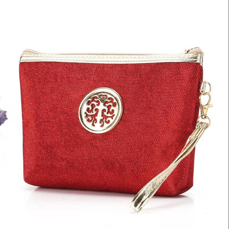 Cosmetic Bag Travel Bling Ladies Zipper Makeup Bags Makeup Wash Toiletry Organizer Bag Pouch Case