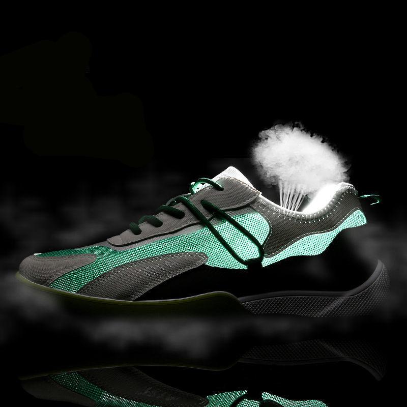 Mesh Shoes Men Sneakers Fashion Breathable Casual Men Shoes Trend Wild Casual Tide Flats Simple White Sneakers