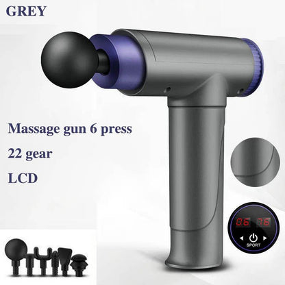 Charging Massage Gun Fascia Gun Muscular Relax Electric Guna Gun Massager Adult Home Fitness Equipment
